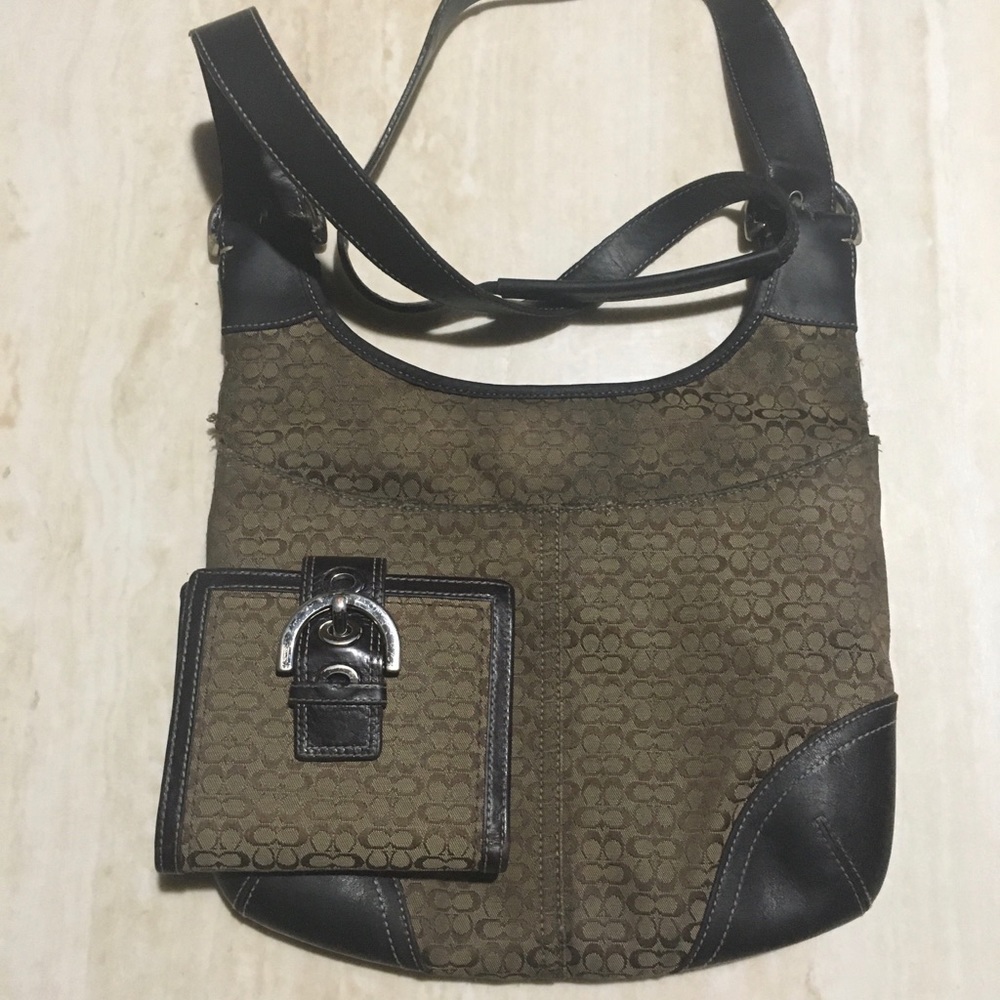 Vintage Coach purse & wallet